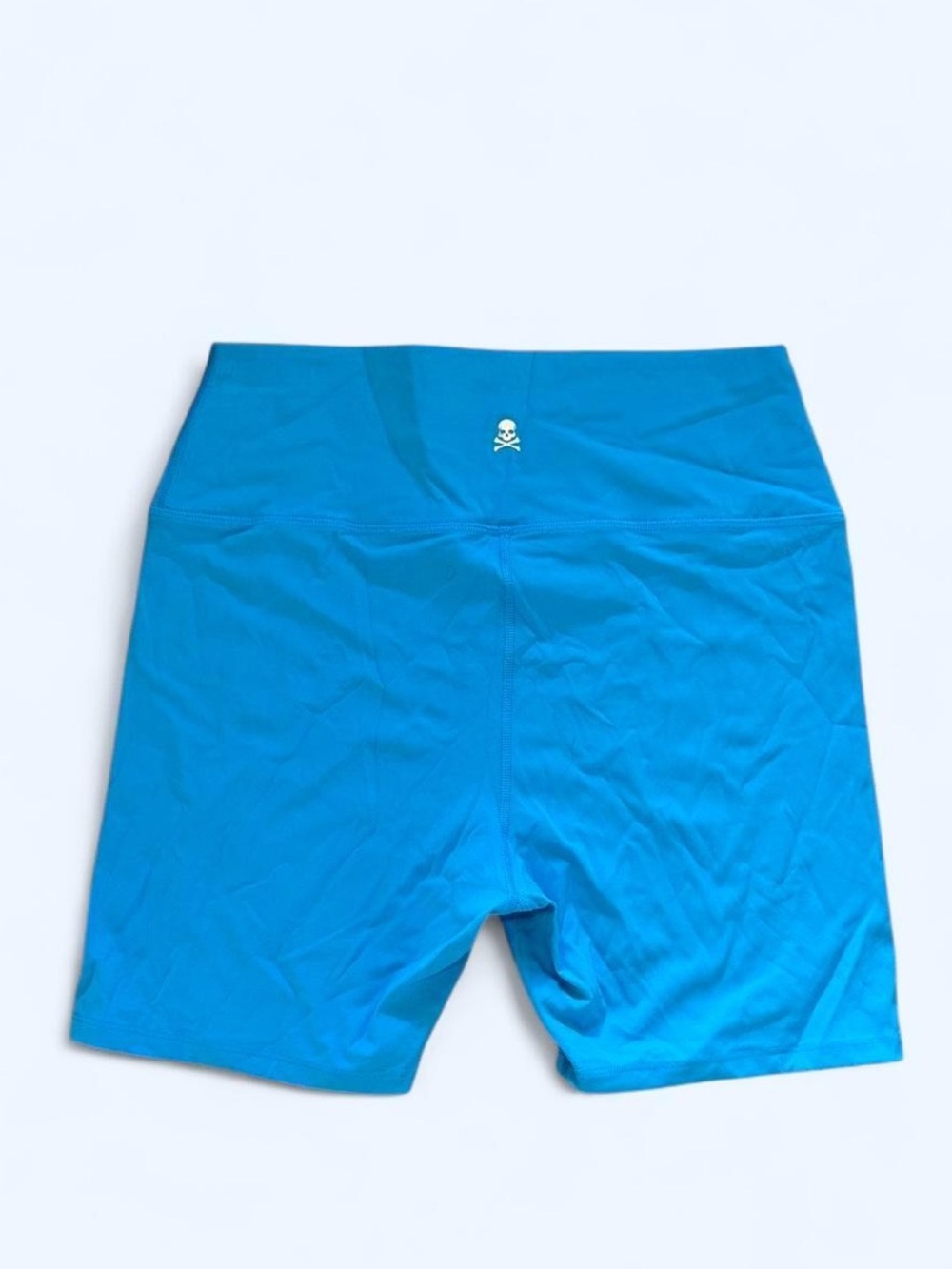 soulcycle Turquoise High-Rise Bike Shorts